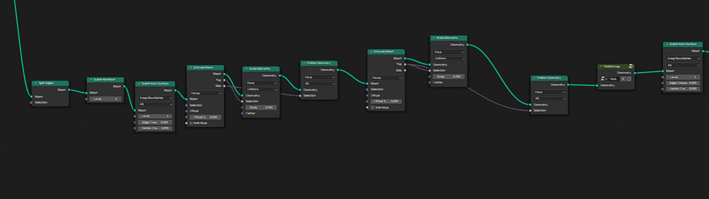 Blender 4+ Geometry Nodes. Эффект Wireframe и анимация