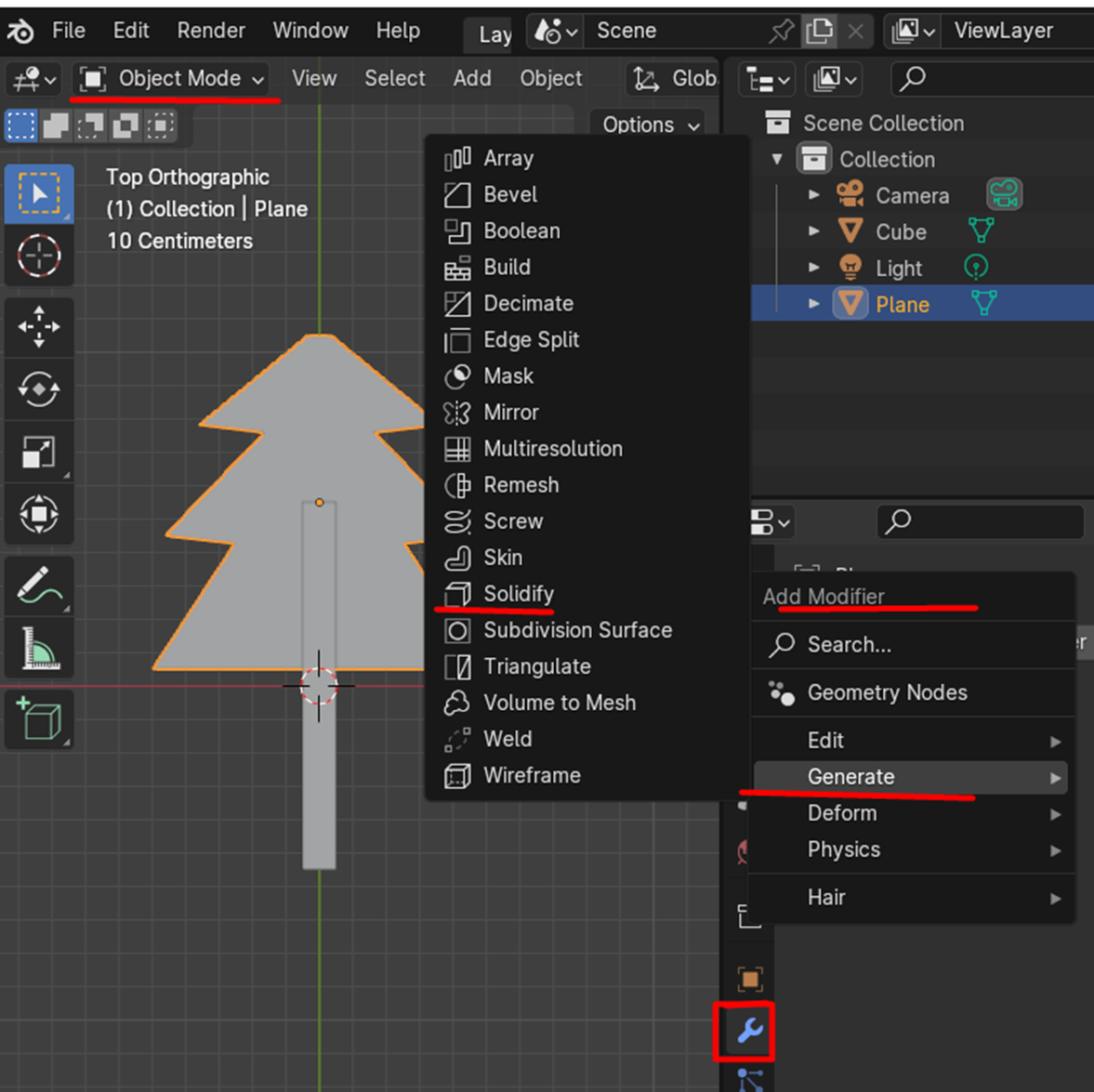 Елочка из двух половинок для 3D печати