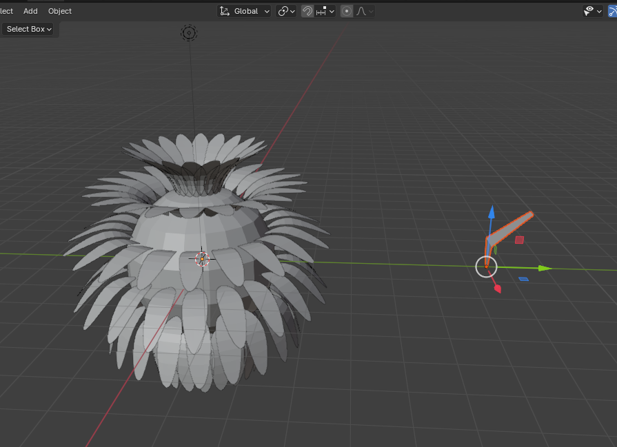 GeometryNodes. Распределение Instances по поверхности 