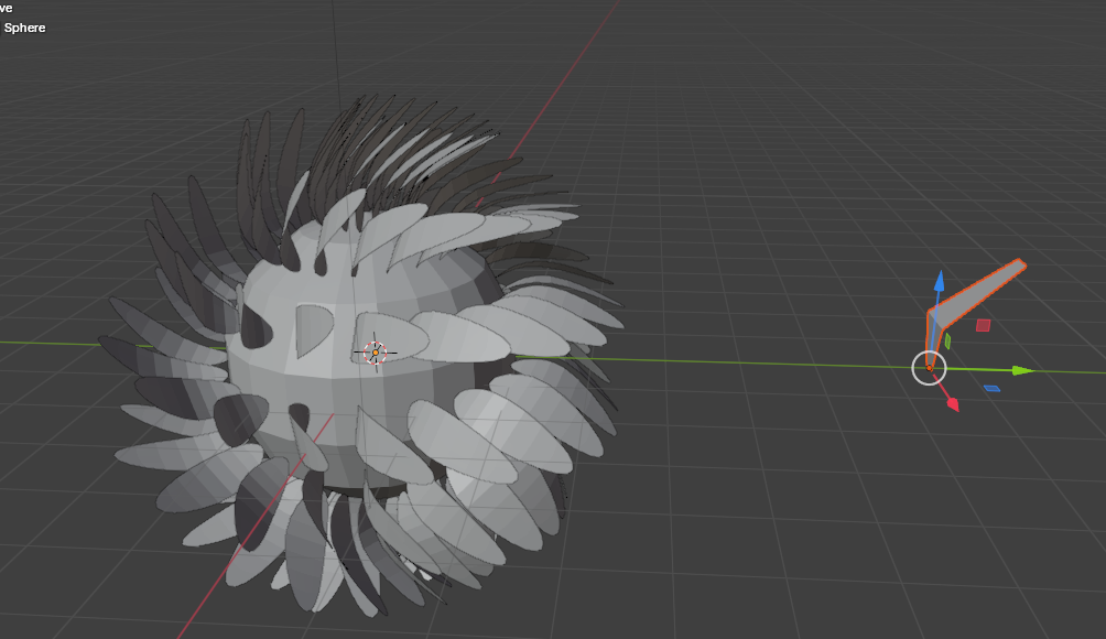 GeometryNodes. Распределение Instances по поверхности 