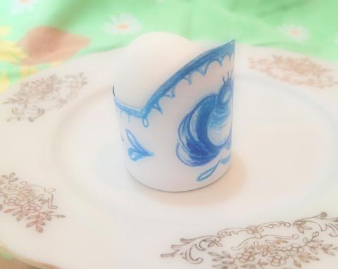 Простое украшение к Пасхе